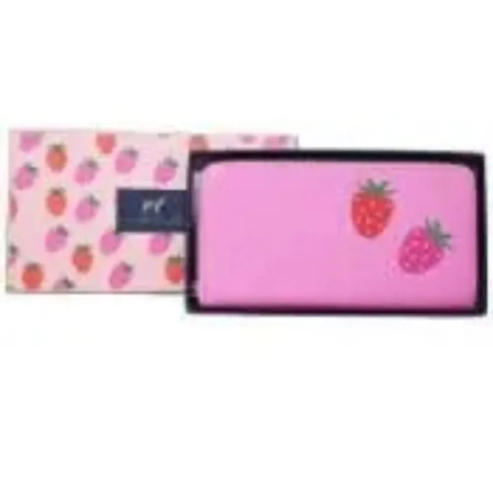 Dabney Lee Strawberry Clutch Wallet NWT